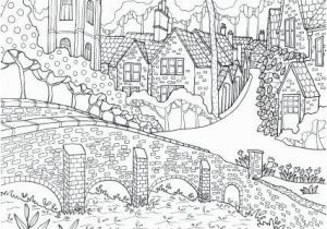 Scenic Coloring Pages Adults Free Coloring Pages for Adults Landscapes – Pusat Hobi