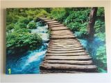 Scenic Wall Murals Nature Beautiful Large Nature Waterfall Wall Art Picture 32”x48"