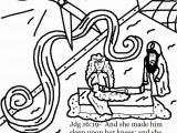 School Age Coloring Pages Samson Coloring Pages