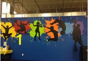 School Murals Paintings 30 Best Gym Mural Images