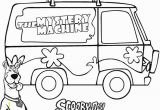 Scooby Doo Coloring Pages Mystery Machine Printable Scooby Doo Coloring Pages for Kids