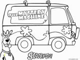 Scooby Doo Coloring Pages Mystery Machine Printable Scooby Doo Coloring Pages for Kids