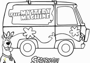 Scooby Doo Coloring Pages Mystery Machine Printable Scooby Doo Coloring Pages for Kids