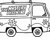 Scooby Doo Coloring Pages Mystery Machine the Scooby Doo Mystery Machine Car Side Coloring Page