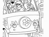 Scooby Doo Mystery Machine Coloring Pages 30 Free Printable Scooby Doo Coloring Pages