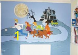 Scooby Doo Wall Mural 38 Best Wall Mural Art for Boys Images