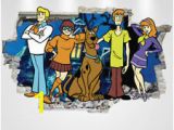 Scooby Doo Wall Mural Girls Scooby Doo