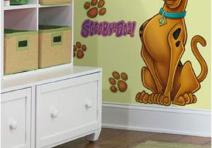 Scooby Doo Wall Mural Roommates Scooby Doo Peel & Stick Giant Wall Decal at Menards