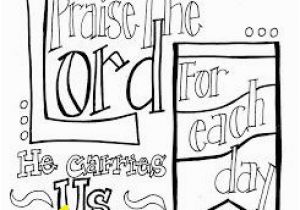 Scripture Coloring Pages for Adults Free Free Printable Scripture Coloring Page "praise the Lord for Each