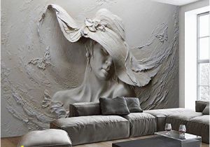 Sculptured Wall Mural Ohcde Dheark Custom 3d Stereo Embossed Cement Characters Sculpture