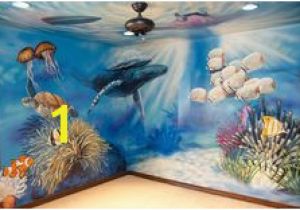 Sea Life Wall Murals 16 Best Aquarium Bulletin Board Mural Images