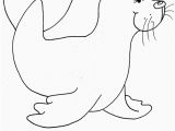 Sea Lion Coloring Page Seal Coloring Page Free Seal Coloring Pages