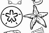 Sea Shells Coloring Pages Free Printable Seashell Coloring Pages for Kids Crafts