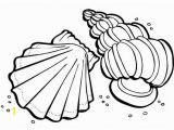 Sea Shells Coloring Pages Sea Animals Coloring Pages