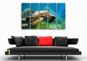 Sea Turtle Wall Mural Wall Art Hd Print Canvas Sea Turtle Decorative Mural Abstract