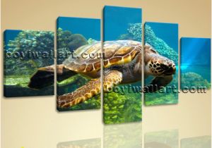 Sea Turtle Wall Mural Wall Art Hd Print Canvas Sea Turtle Decorative Mural Abstract