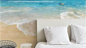 Sea Walls Murals for Oceans Watercolor Beach Wallpaper Epic Sea Wall Mural Blue by Dreamywall