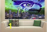 Seahawks Wall Mural 53 Best Seahawks Images
