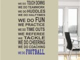 Seahawks Wall Mural Football Rules Wall Decal Football Wall Decal Sports Wall Decal