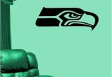 Seattle Seahawks Wall Mural Seattle Seahawks 1 Vinyl Decal Car Truck Window Wall Fice Home Decor Game Room Man Cave Bar Football Helmet Mural Many Sizes & Colors