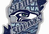 Seattle Seahawks Wall Mural Seattle Seahawks Nfl Emblem Car Bumper Sticker Decal 3 X 5