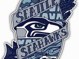 Seattle Seahawks Wall Mural Seattle Seahawks Nfl Emblem Car Bumper Sticker Decal 3 X 5