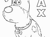 Secret Life Of Pets Printable Coloring Pages Max From the Secret Life Of Pets Coloring Page