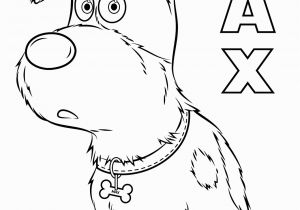 Secret Life Of Pets Printable Coloring Pages Max From the Secret Life Of Pets Coloring Page