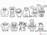 Secret Life Of Pets Printable Coloring Pages the Secret Life Of Pets Coloring Pages Print them for Free