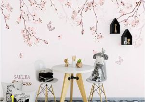 Self Adhesive Wall Murals Stickers Self Adhesive 3d Painted Flower Branch Wc0770 Wall Paper Mural Wall Print Decal Wall Murals Muzi In Wallpaper Wallpapers From