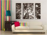 Sepia Wall Murals Three Large Sepia aspen Birch Tree Wall Art Multi Panel Canvas Print