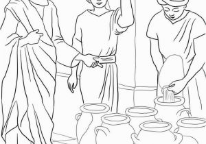 Sermons4kids Coloring Pages Sermons4kids Coloring Pages New Jesus Turns Water Into Wine Coloring