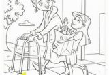 Serving Others Coloring Pages Helping Others In Need Preschool Pinterest