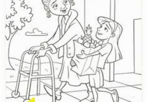 Serving Others Coloring Pages Helping Others In Need Preschool Pinterest