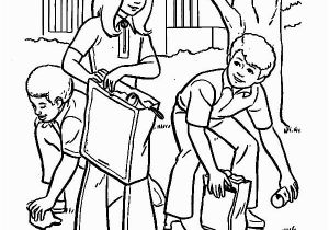 Serving Others Coloring Pages Helping People Drawing at Getdrawings