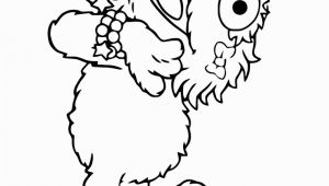 Sesame Street Coloring Pages Zoe Zoe Laying On Floor Coloring Page 670867