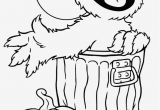 Sesame Street Halloween Coloring Pages Free Oscar Sesame Street Halloween Coloring Pages