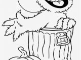 Sesame Street Halloween Coloring Pages Free Oscar Sesame Street Halloween Coloring Pages