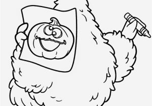 Sesame Street Halloween Coloring Pages Free Sesame Street Big Bird Halloween Coloring Pages
