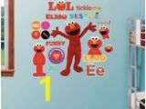 Sesame Street Wall Mural Amazing New Deals On Sesame Street Elmo Time to Learn Wall
