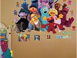 Sesame Street Wall Mural Roommates Rmk1384scs Wall Decal Sesame Street Wall Decor Stickers