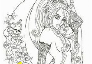 Sexy Fairy Coloring Pages 732 Best Coloring Fantasy Pinups Images