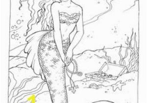 Sexy Mermaid Coloring Pages Realistic Mermaid Coloring Pages and Print for Free