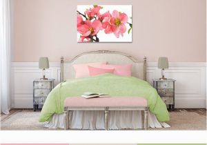 Shabby Chic Wall Murals Extra Wall Art Pink Wall Art Light Pink Decor