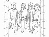 Shadrach Meshach and Abednego Coloring Page Bible Shadrach Meshach and Abednego Coloring Pages