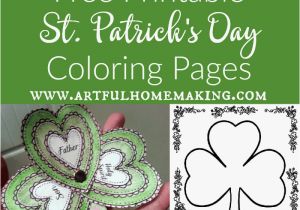 Shamrock Coloring Pages St Patrick's Day Color Pages Coloring Pages for St Patrick039s Day Fathers