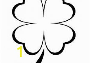 Shamrock Printable Coloring Page top 20 Free Printable Four Leaf Clover Coloring Pages Line