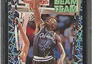 Shaquille O Neal Coloring Pages Amazon 1992 93 Stadium Club Beam Team 21 Shaquille O Neal