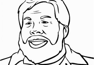 Shaquille O Neal Coloring Pages Free Line Coloring Pages thecolor