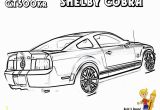 Shelby Mustang Coloring Pages Fierce Car Coloring ford Cars Free Mustangs T Bird